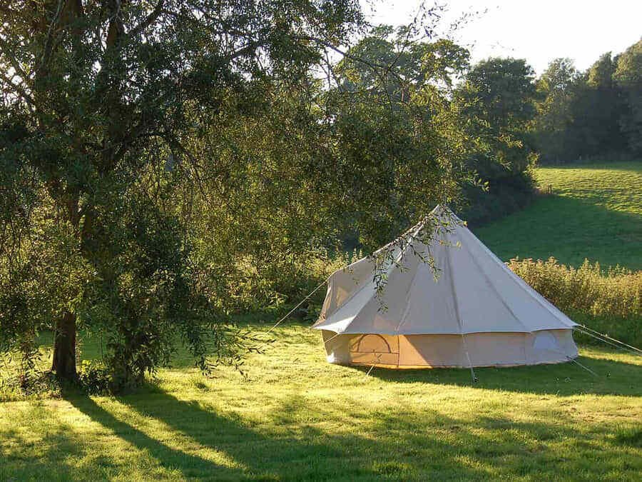 glamping accommodation 