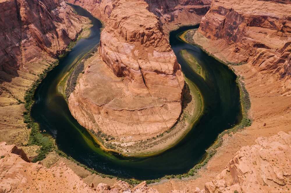 camp along the Colorado river