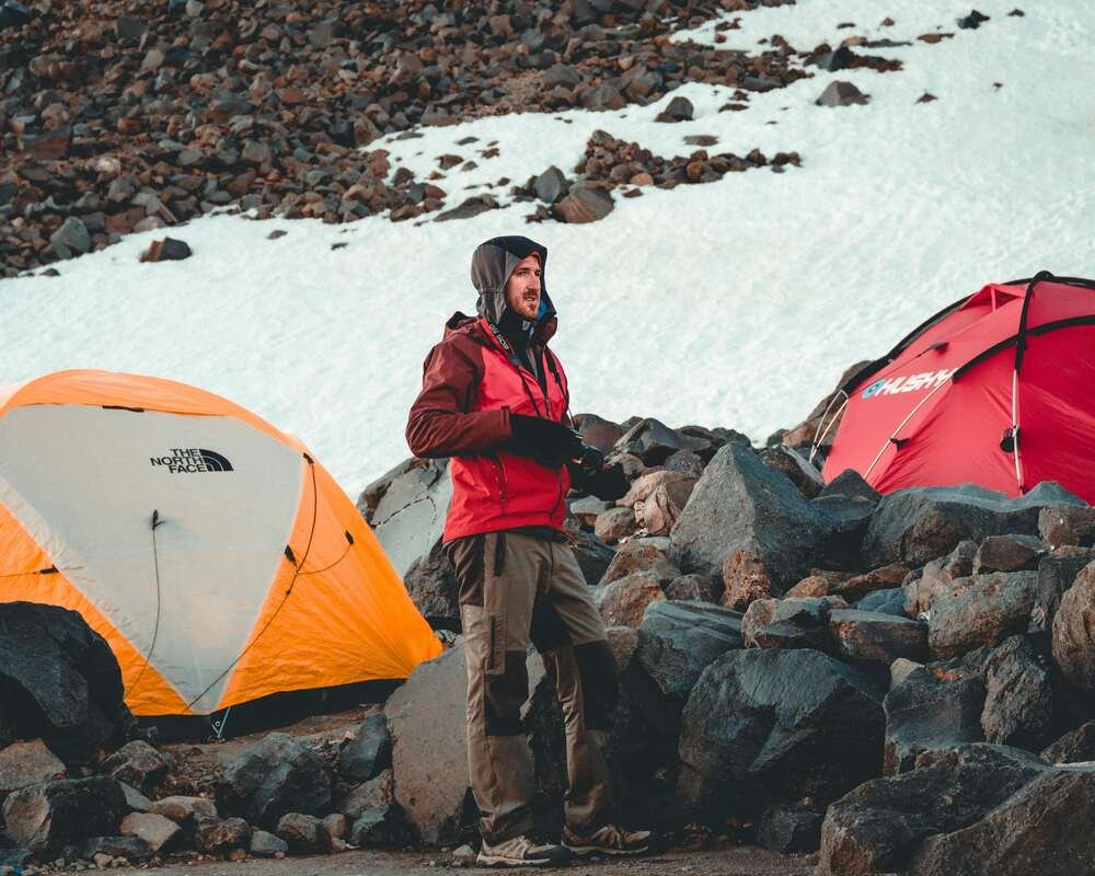 winter camping