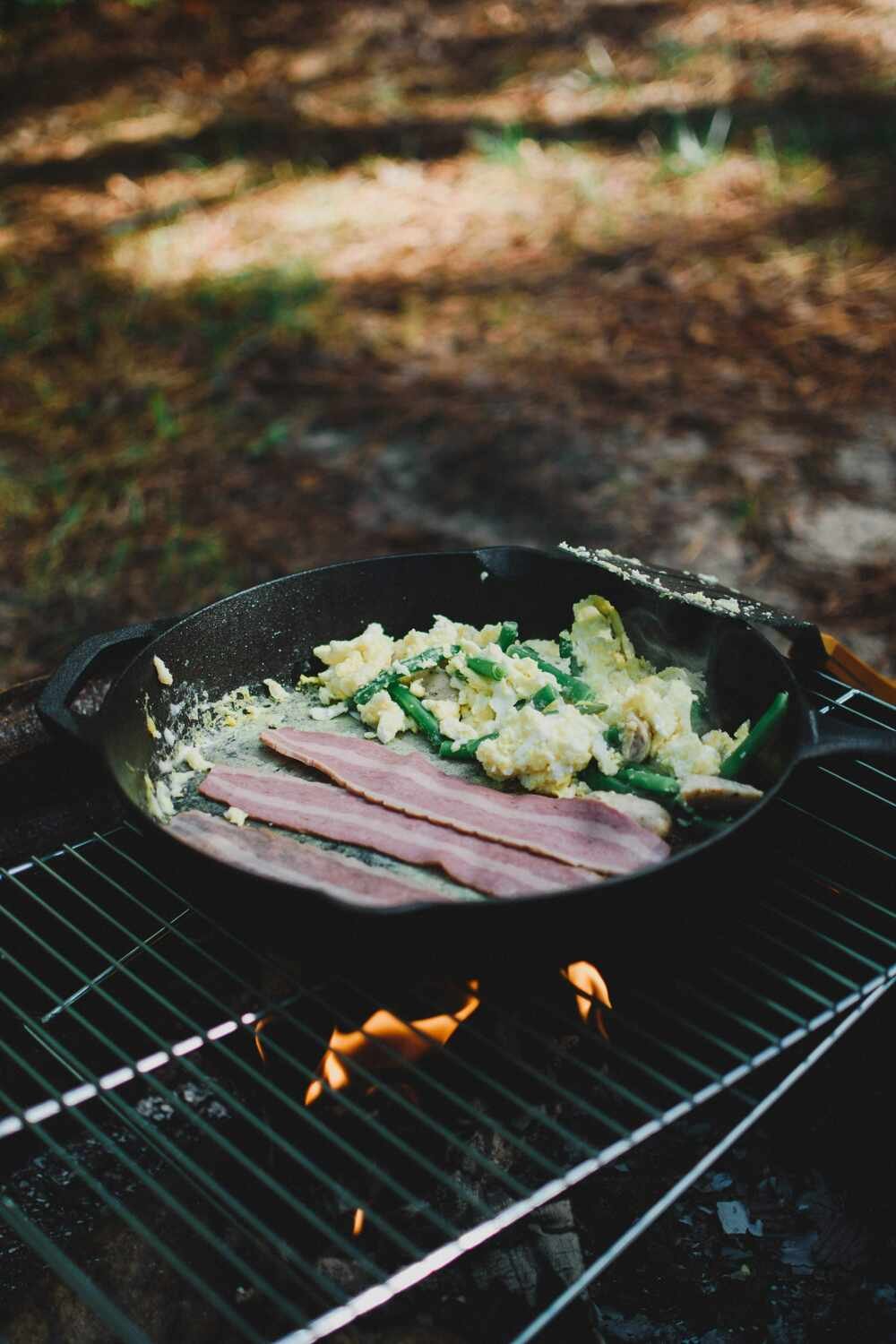 easy camping breakfast